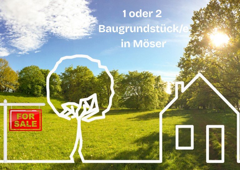 Baugrundst�ck M�ser Wohngrundst�ck Grundst�ck/e - Bauland - 2 Flurst�cke - ruhige Lage