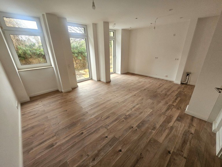 Wohn- und K�chenbereich Magdeburg Erdgeschosswohnung Effiziente Wohneinheit inkl. Terrasse+Bad mit Wa&Du+Fu�bodenheizung+kleiner Gartenanteil
