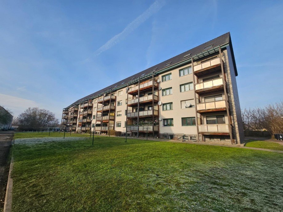 Hausansicht Erdgeschosswohnung Burg