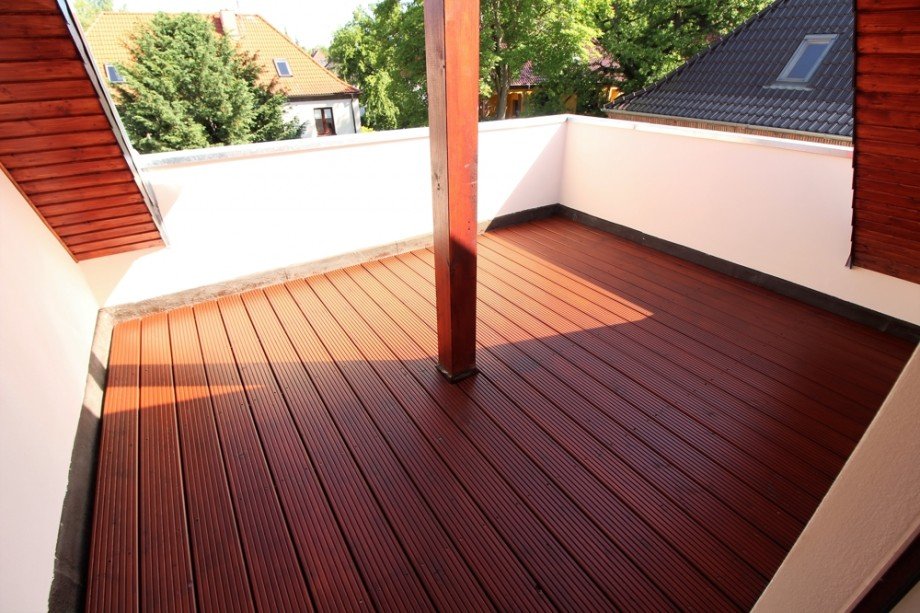 Terrasse Dachgeschosswohnung Magdeburg