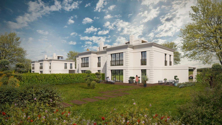 Gartenansicht Grundst�ck Biederitz / Heyrothsberge