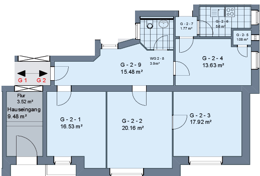 WE 02 Erdgeschosswohnung Magdeburg
