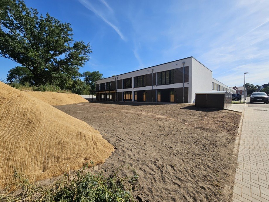 R�ckansicht Terrassenwohnung Biederitz / Heyrothsberge