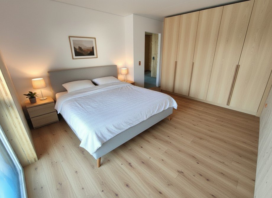 Visualisierung Schlafzimmer Etagenwohnung Magdeburg / Alte Neustadt