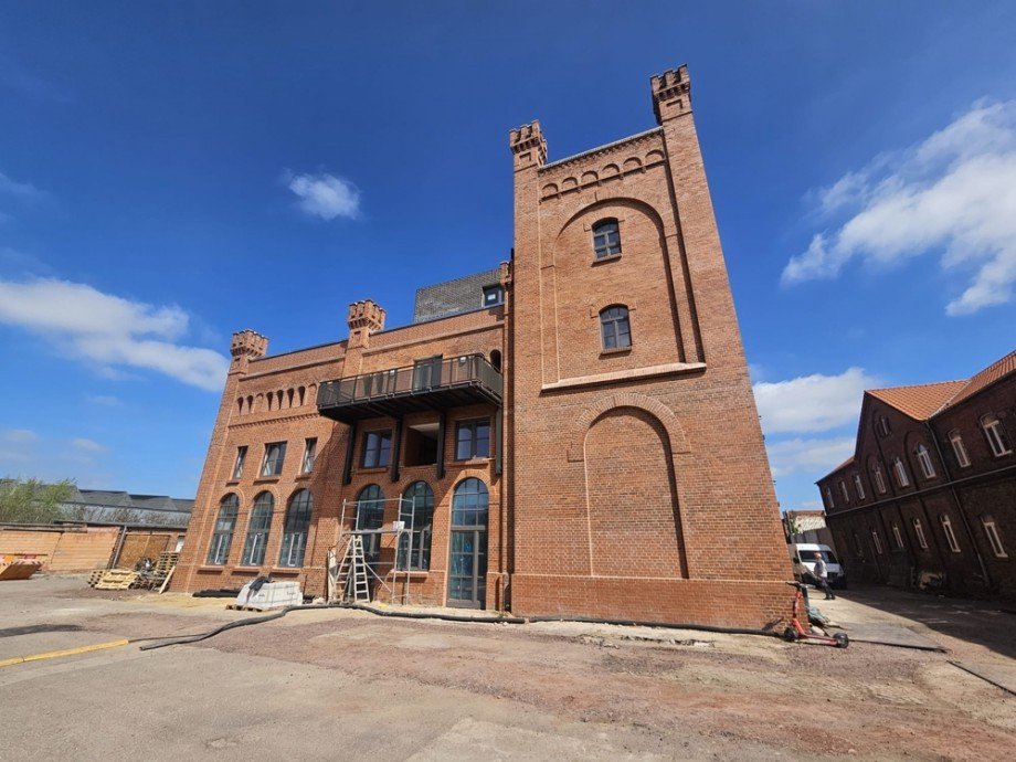 Hausansicht Etagenwohnung Magdeburg / Alte Neustadt