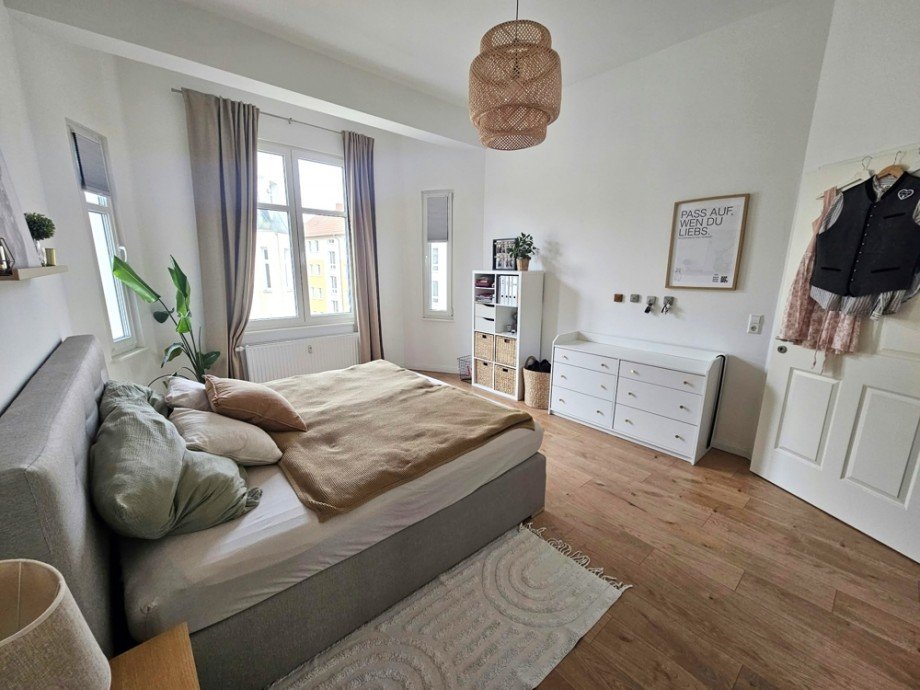 Schlafzimmer Etagenwohnung Magdeburg / Alte Neustadt