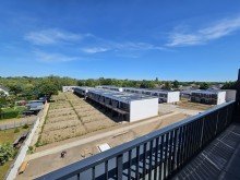 Ausblick von der Dachterrasse_ Exklusive Penthousewohnung mit komfortabler Dachterrasse|Aufzug|Stellplatz|Tageslichtbad|Rollladen