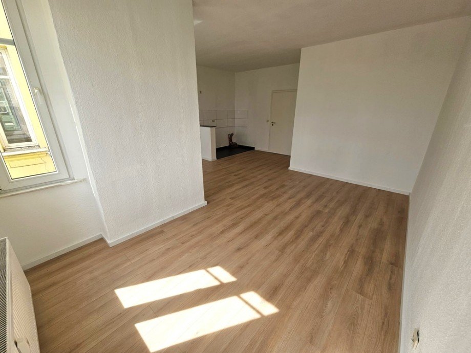 Wohn- und K�chenbereich Etagenwohnung Magdeburg