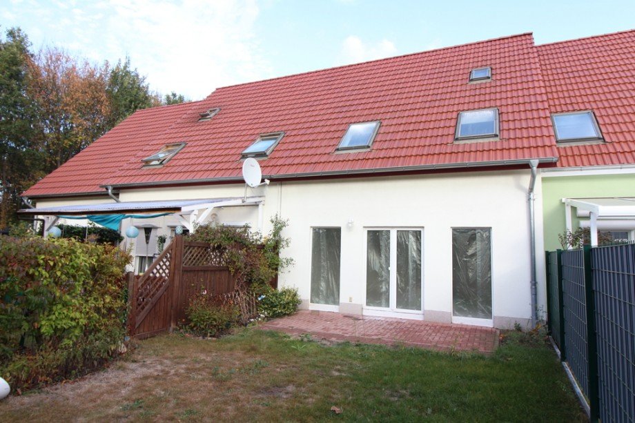 R�ckseite Reihenhaus Magdeburg