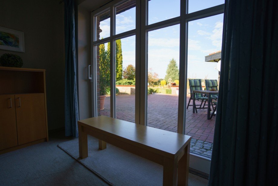 Terrassenaussicht Einfamilienhaus Grabow