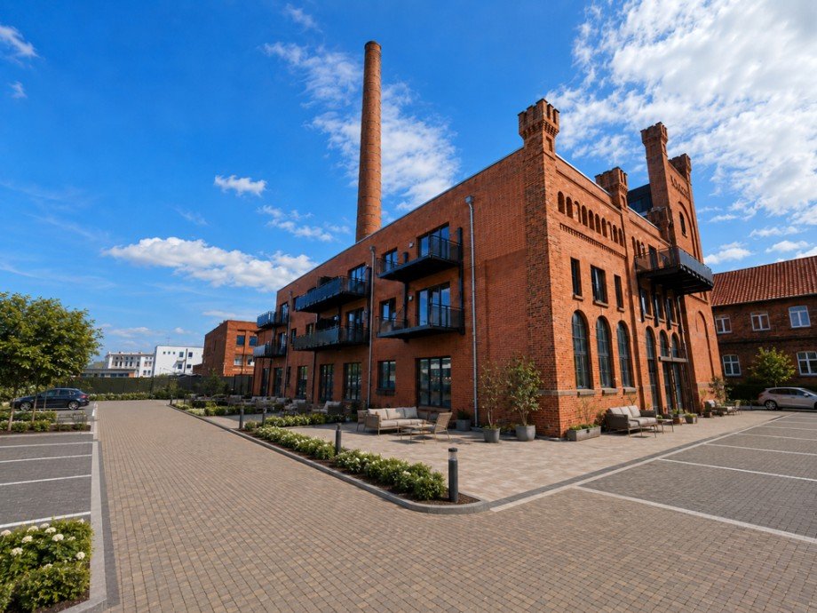 Geb�udeansicht, KI generiert Etagenwohnung Magdeburg / Neue Neustadt