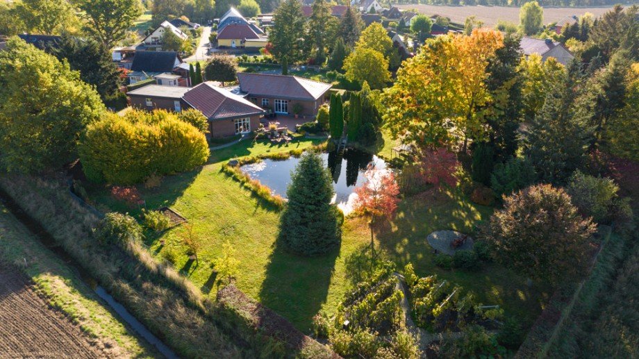 Westansicht Einfamilienhaus Grabow