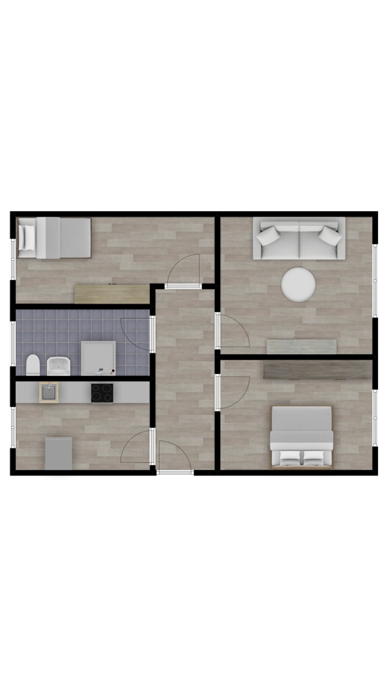 Grundriss Erdgeschosswohnung Genthin