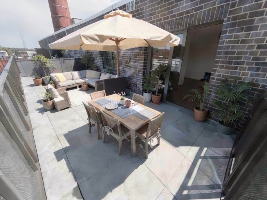 Terrase Etagenwohnung Magdeburg / Alte Neustadt