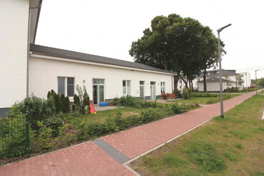 Eingang Terrassenwohnung Werder