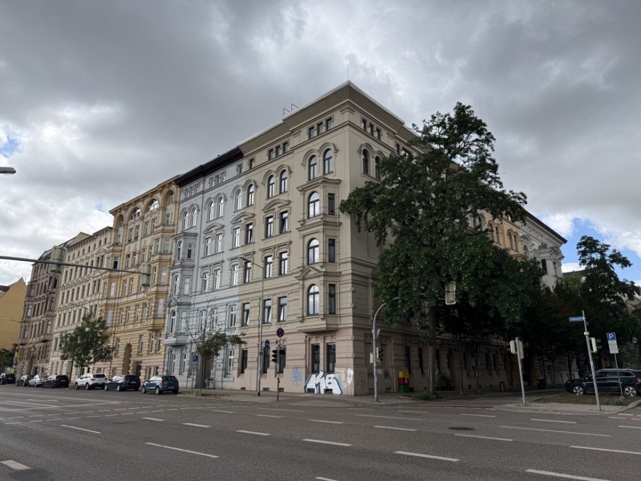 Hausansicht Erdgeschosswohnung Magdeburg / Altstadt