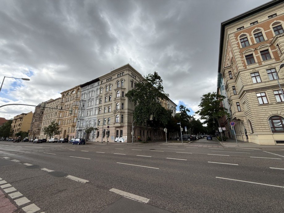 Hausansicht Erdgeschosswohnung Magdeburg / Altstadt