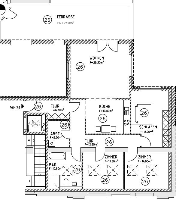 WE 26 Etagenwohnung Magdeburg / Alte Neustadt