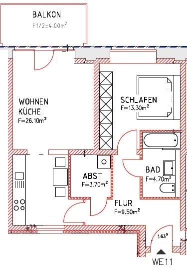 WE 11 Etagenwohnung Magdeburg / Alte Neustadt
