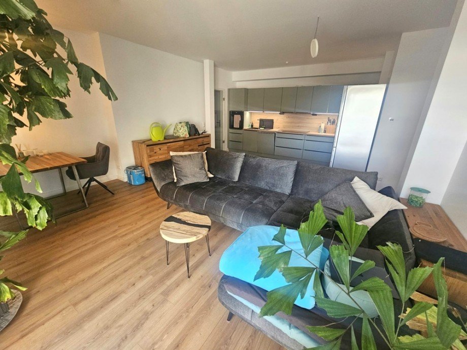Wohn- und K�chenbereich Etagenwohnung Magdeburg / Alte Neustadt