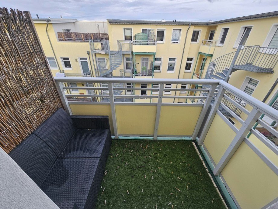 Balkon Dachgeschosswohnung Magdeburg