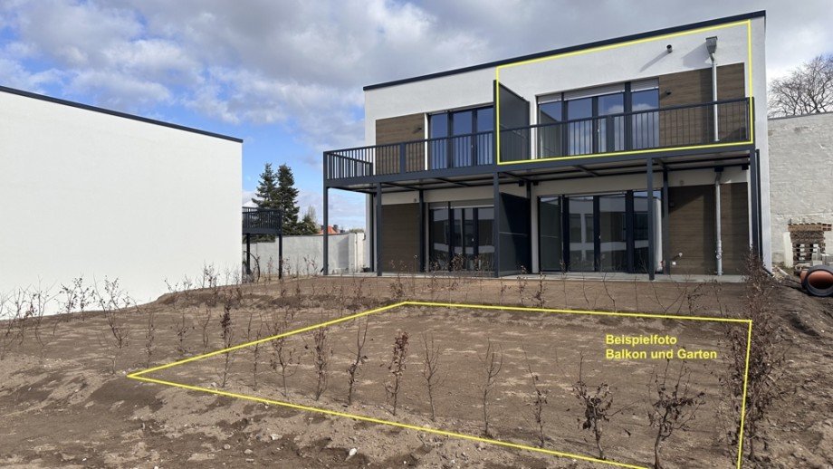 Beispielfoto Balkon+Garten Etagenwohnung Biederitz / Heyrothsberge