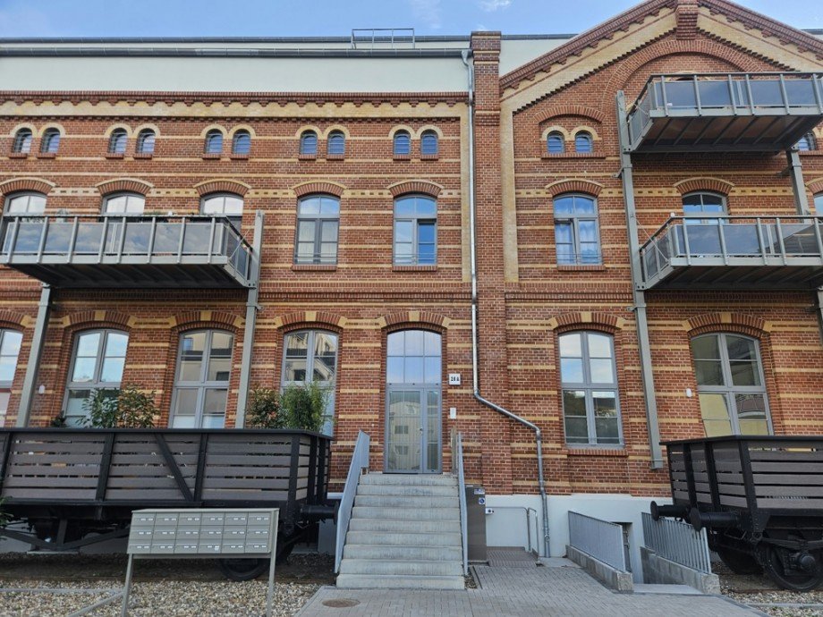 Hauseingangsbereich Etagenwohnung Magdeburg / Alte Neustadt