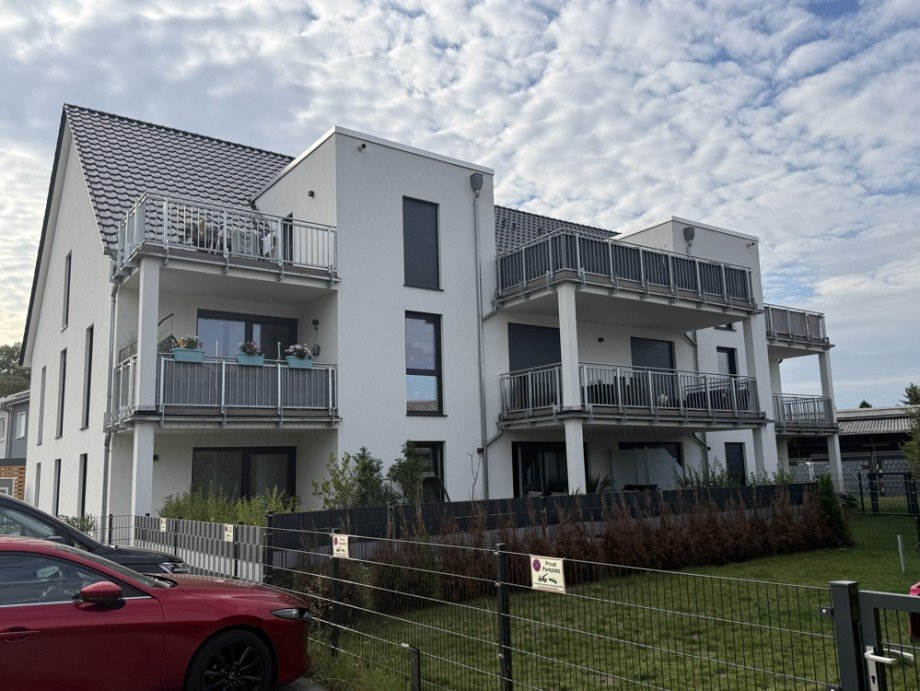 Gartenansicht Terrassenwohnung Wolmirstedt