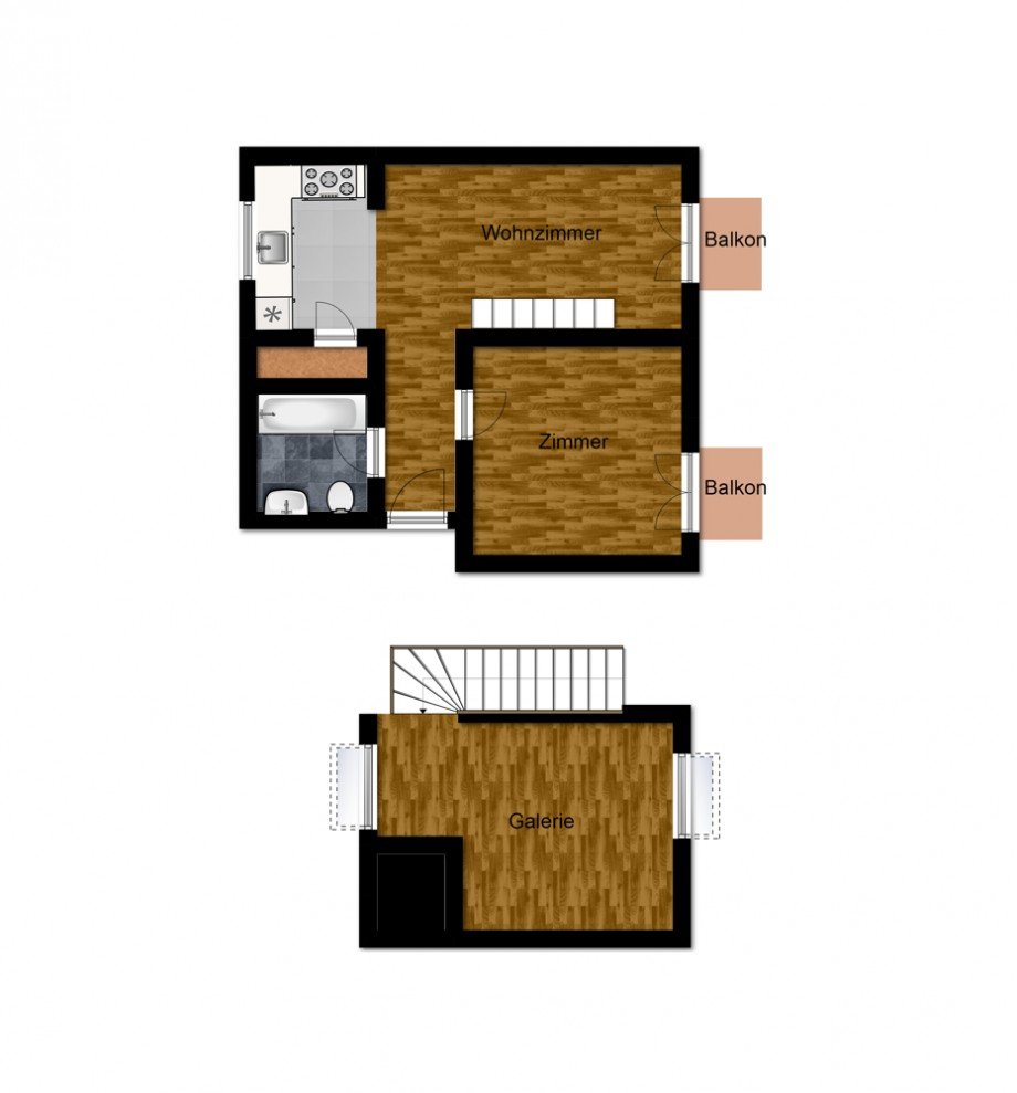 Grundriss Maisonettewohnung Burg