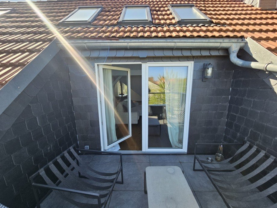 Dachterrasse Maisonettewohnung Magdeburg / Altstadt