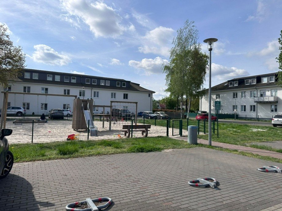 Innenhof Maisonettewohnung Werder
