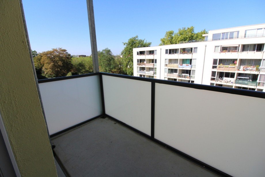 Balkonausblick Etagenwohnung Magdeburg