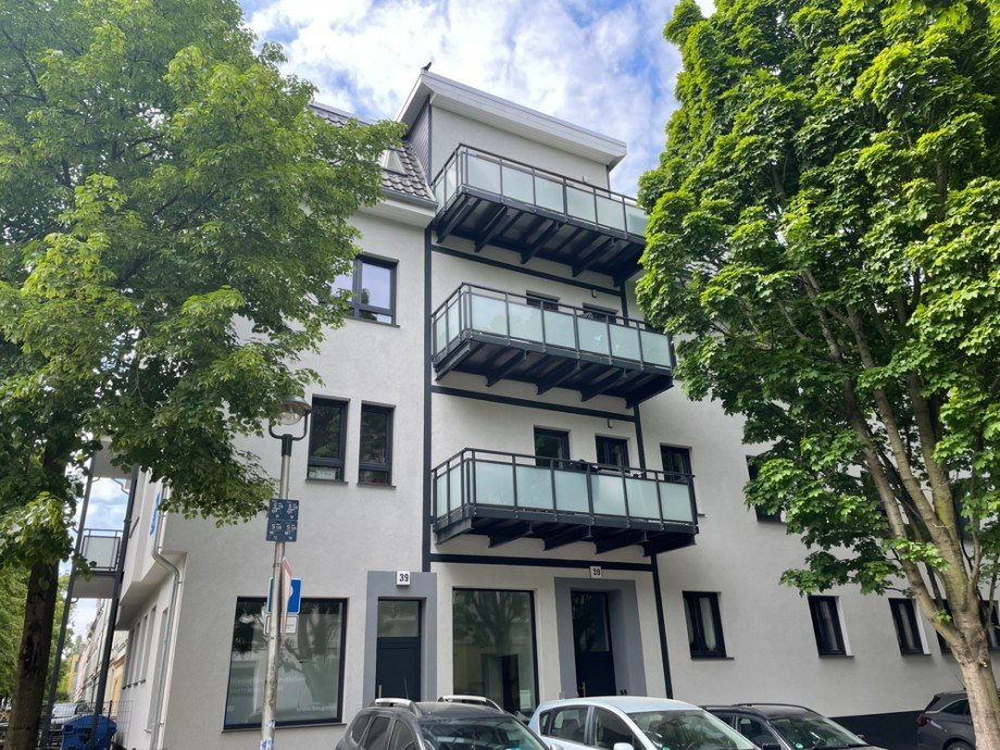 Seitenansicht Etagenwohnung Magdeburg