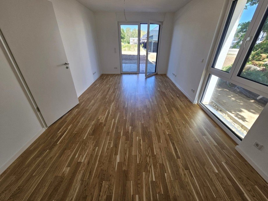 Wohnbereich mit Terrassenzugang Terrassenwohnung Biederitz / Heyrothsberge