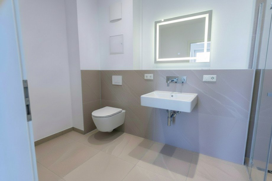 Visualisierung Bad Penthousewohnung Magdeburg / Alte Neustadt