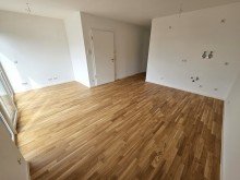 Wohn- und K�chenbereich Energieeffizientes Wohnen in ruhiger Lage - Hochwertige 3-Zimmerwohnung mit Balkon & Garten & SP