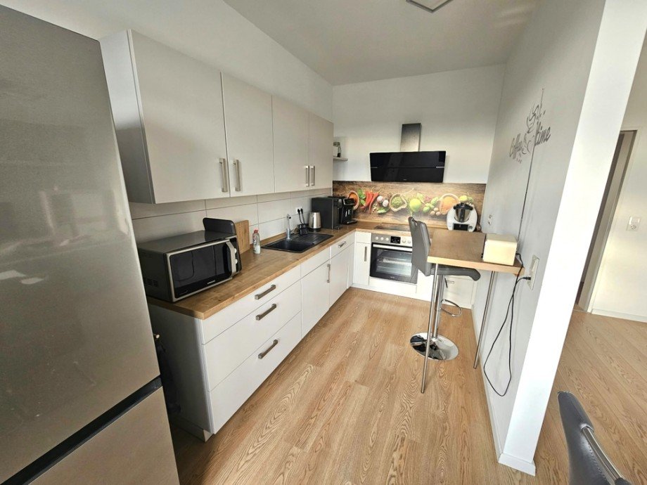 K�chenbereich Dachgeschosswohnung Magdeburg