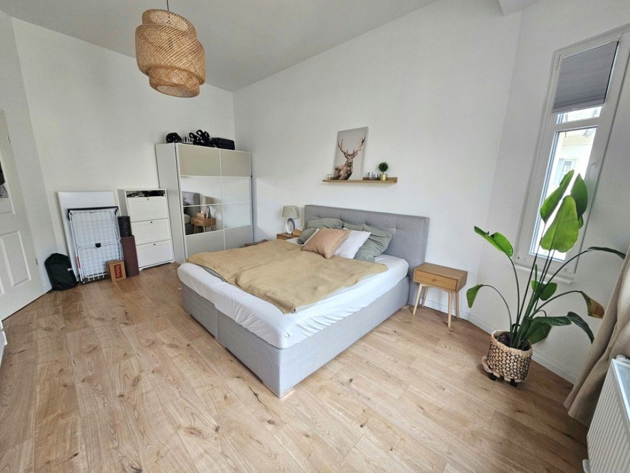 Schlafbereich Etagenwohnung Magdeburg / Alte Neustadt