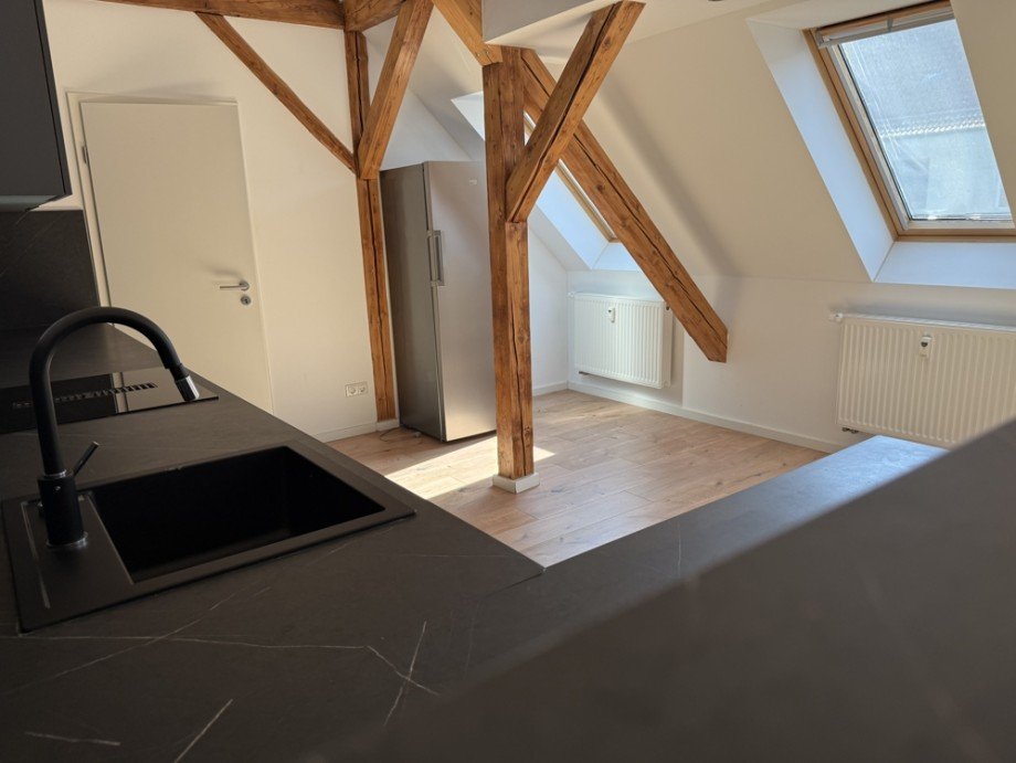 K�chenbereich Dachgeschosswohnung Magdeburg