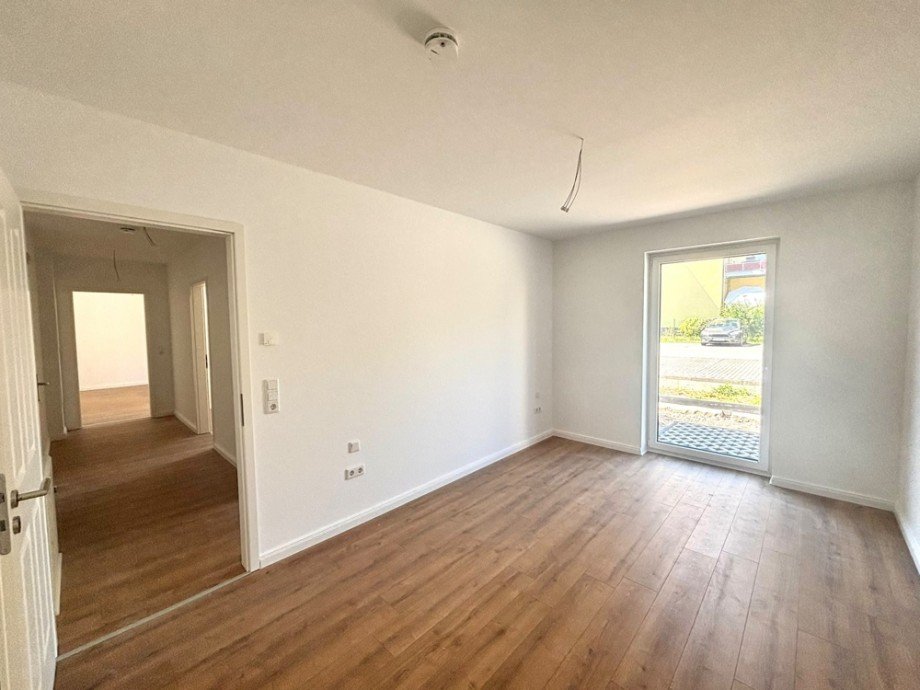 Schlafbereich Terrassenwohnung Magdeburg / Alte Neustadt