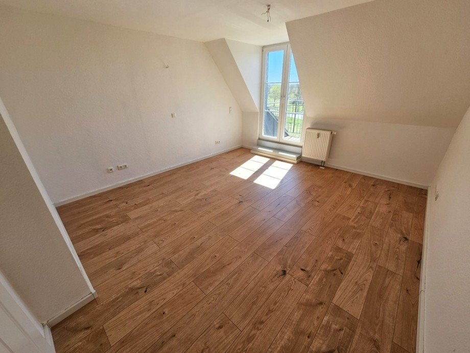 Schlafbereich Maisonettewohnung Burg