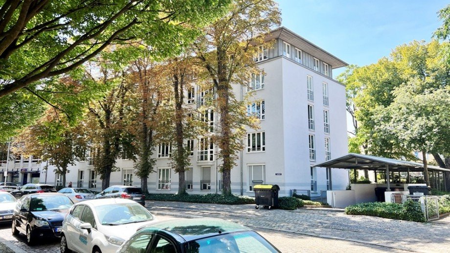 Hausansicht Etagenwohnung Magdeburg / Stadtfeld Ost