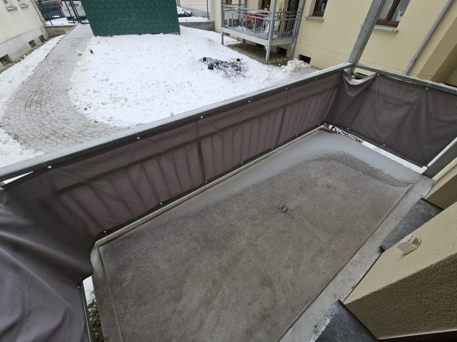 Balkon Erdgeschosswohnung Magdeburg / Alte Neustadt