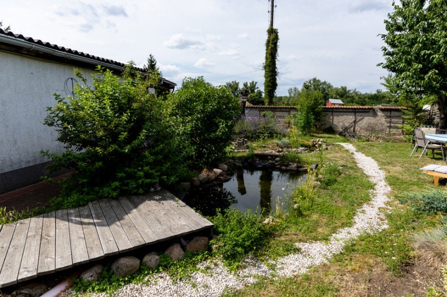 Garten Doppelhaush�lfte Magdeburg / Berliner Chaussee