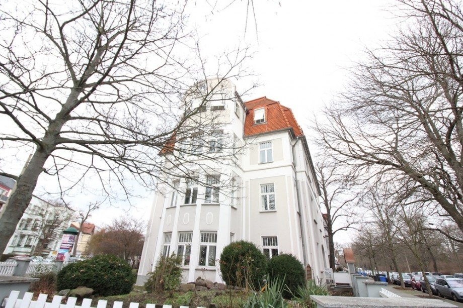 Hausansicht Dachgeschosswohnung Magdeburg