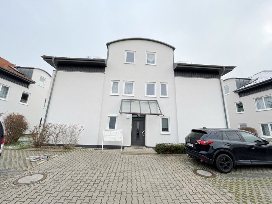Hausansicht Dachgeschosswohnung Magdeburg / Cracau