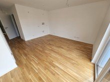 Wohn- und K�chenbereich Energieeffizientes Wohnen in ruhiger Lage - Hochwertige 3-Zimmerwohnung mit Balkon & Garten & SP