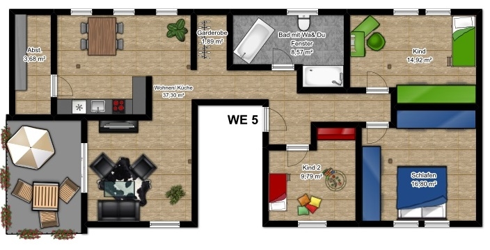 WE 5_ Dachgeschosswohnung Magdeburg