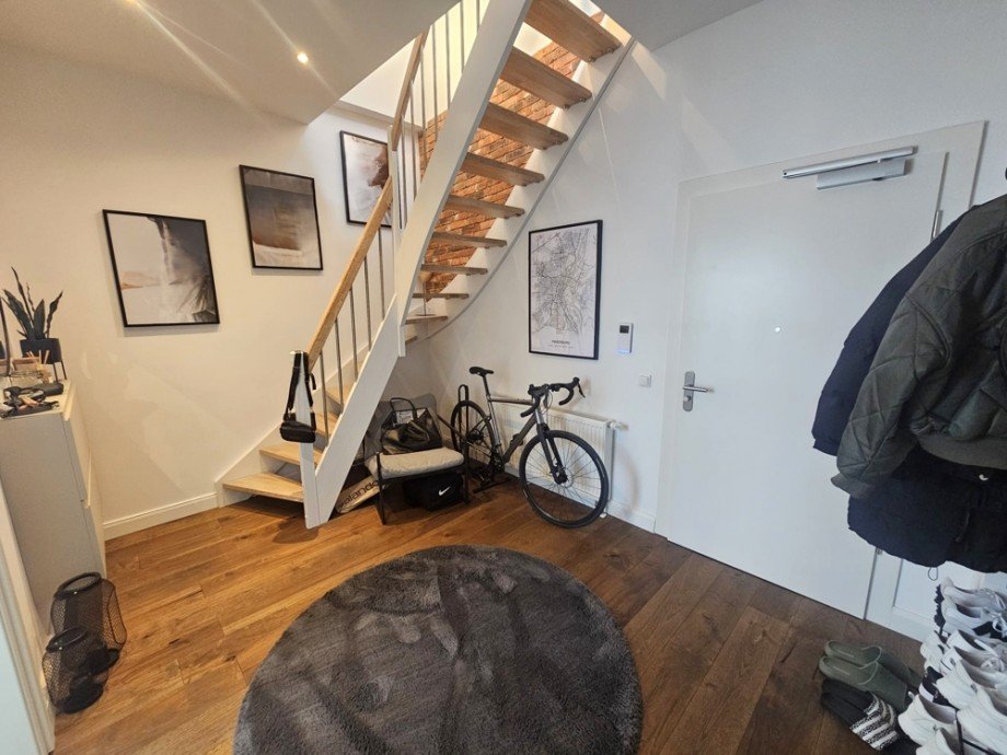 Flurbereich Maisonettewohnung Magdeburg / Altstadt