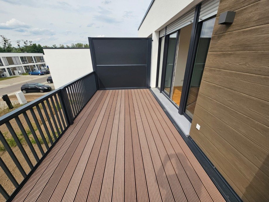 Balkon Doppelhaush�lfte Biederitz / Heyrothsberge